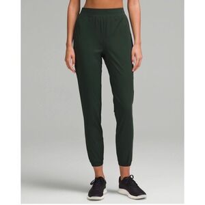 Lululemon Dark Forest Green Adapt State Technical Performance Joggers Size 6